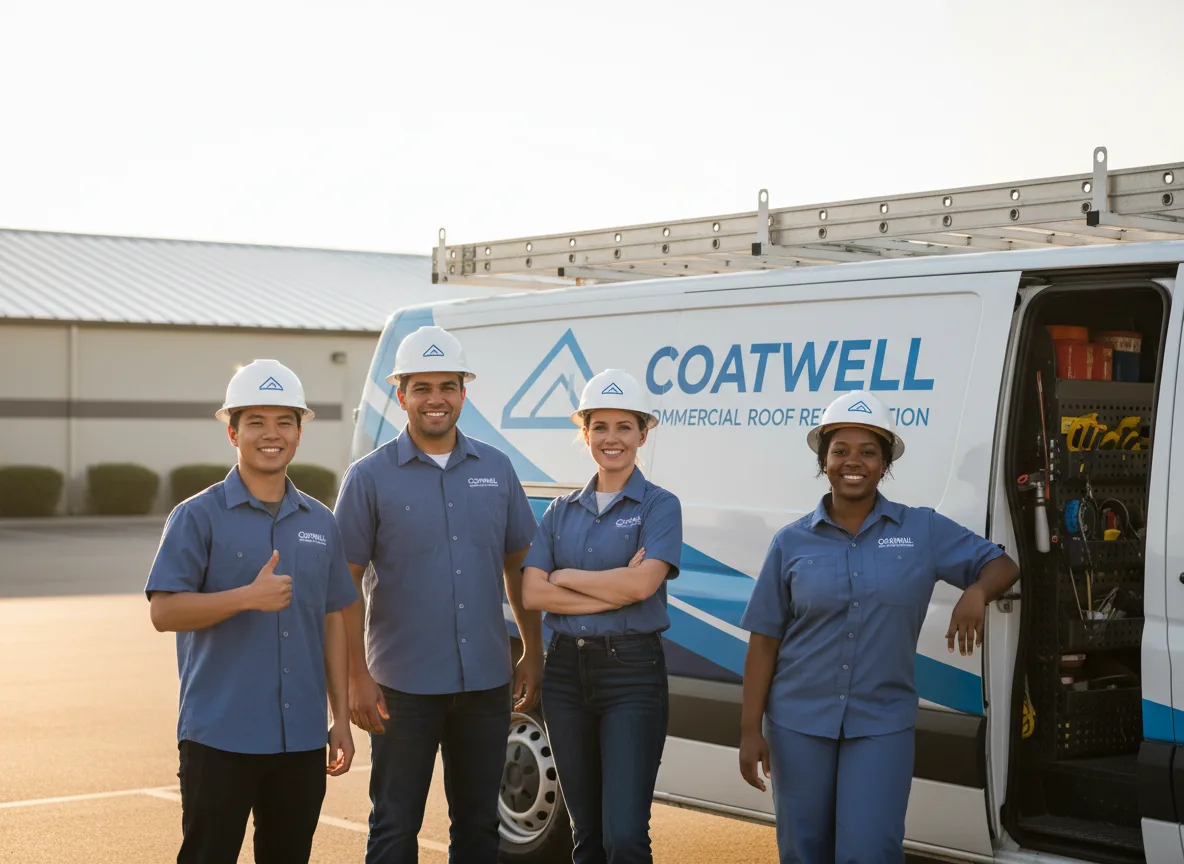 Commercial roof coating company in Morven, GA